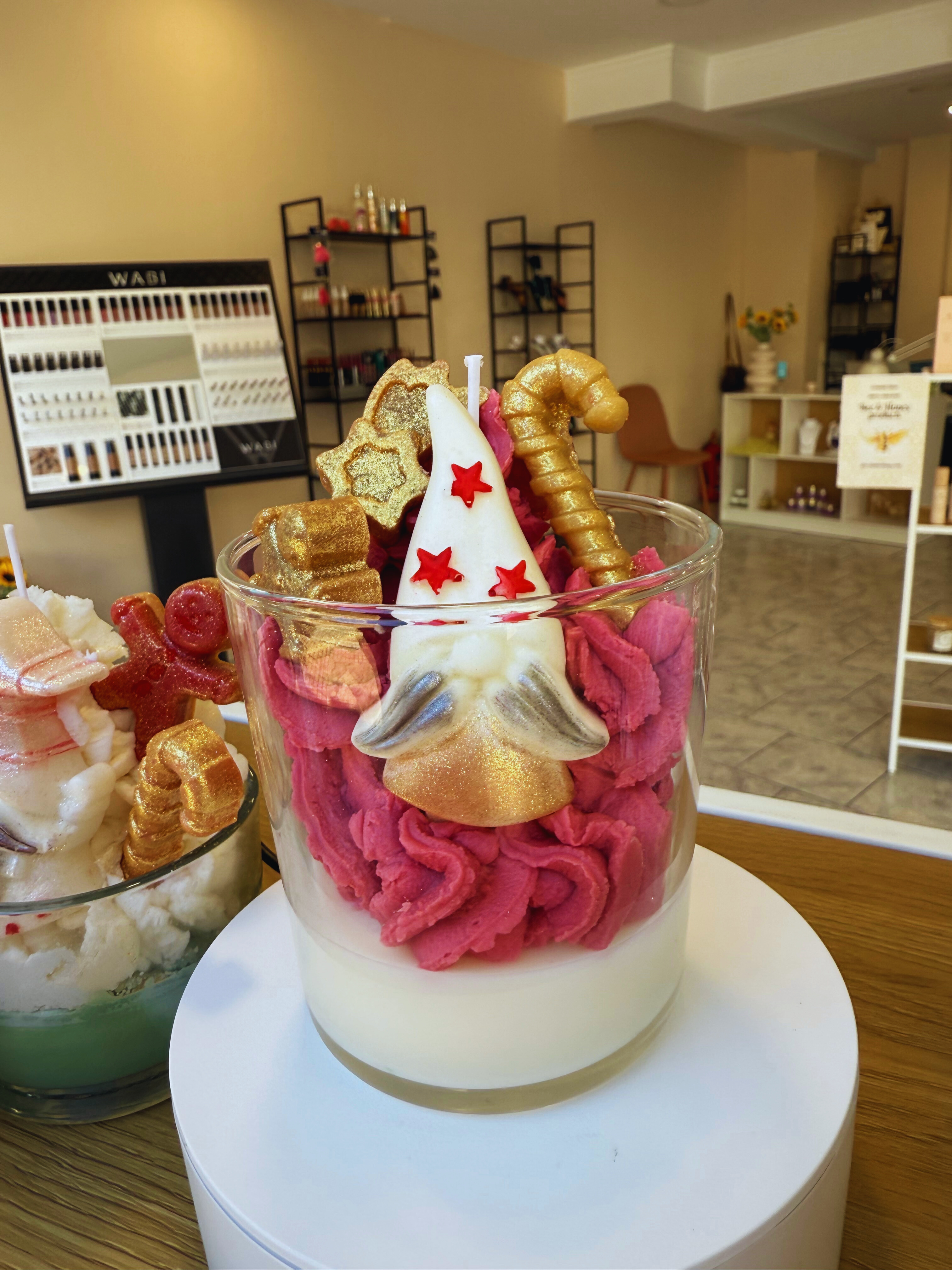 Αρωματικά κεριά φτιαγμένα με κερί μέλισσας και κερί σόγιας