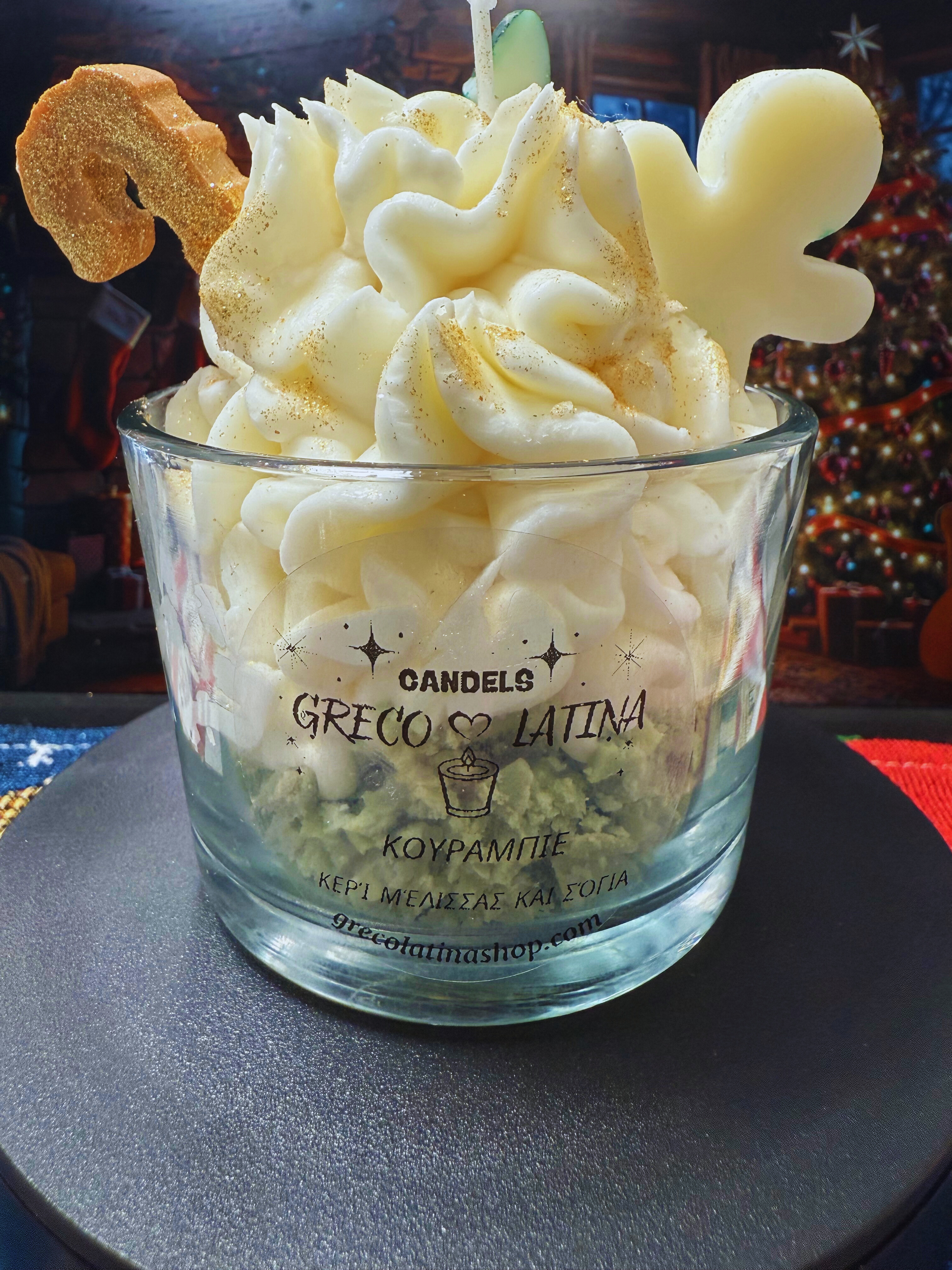 Αρωματικά κεριά φτιαγμένα με κερί μέλισσας και κερί σόγιας