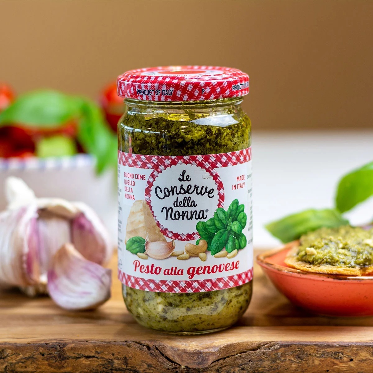 Pesto, konservuotas