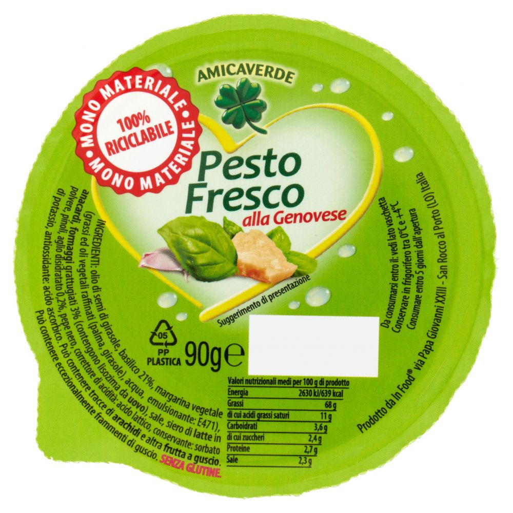 Šviežias pesto alla Genovese