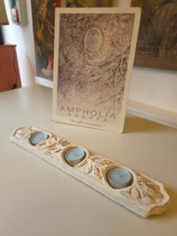 FRISE CENTRE DE TABLE BOUGIES 