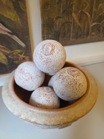 Boule parfumée en terre cuite