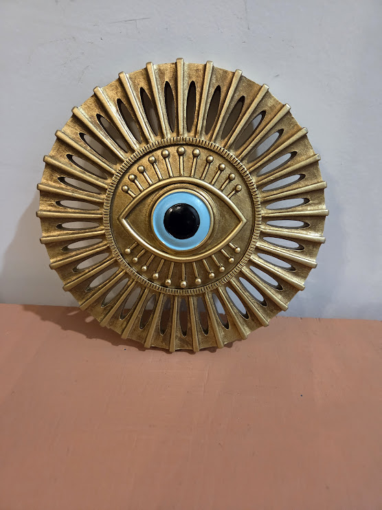 DECO MURALE ŒIL COLORE DIAM 15CM