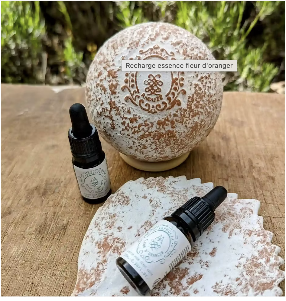 Recharge essence miel ou fleur d'oranger