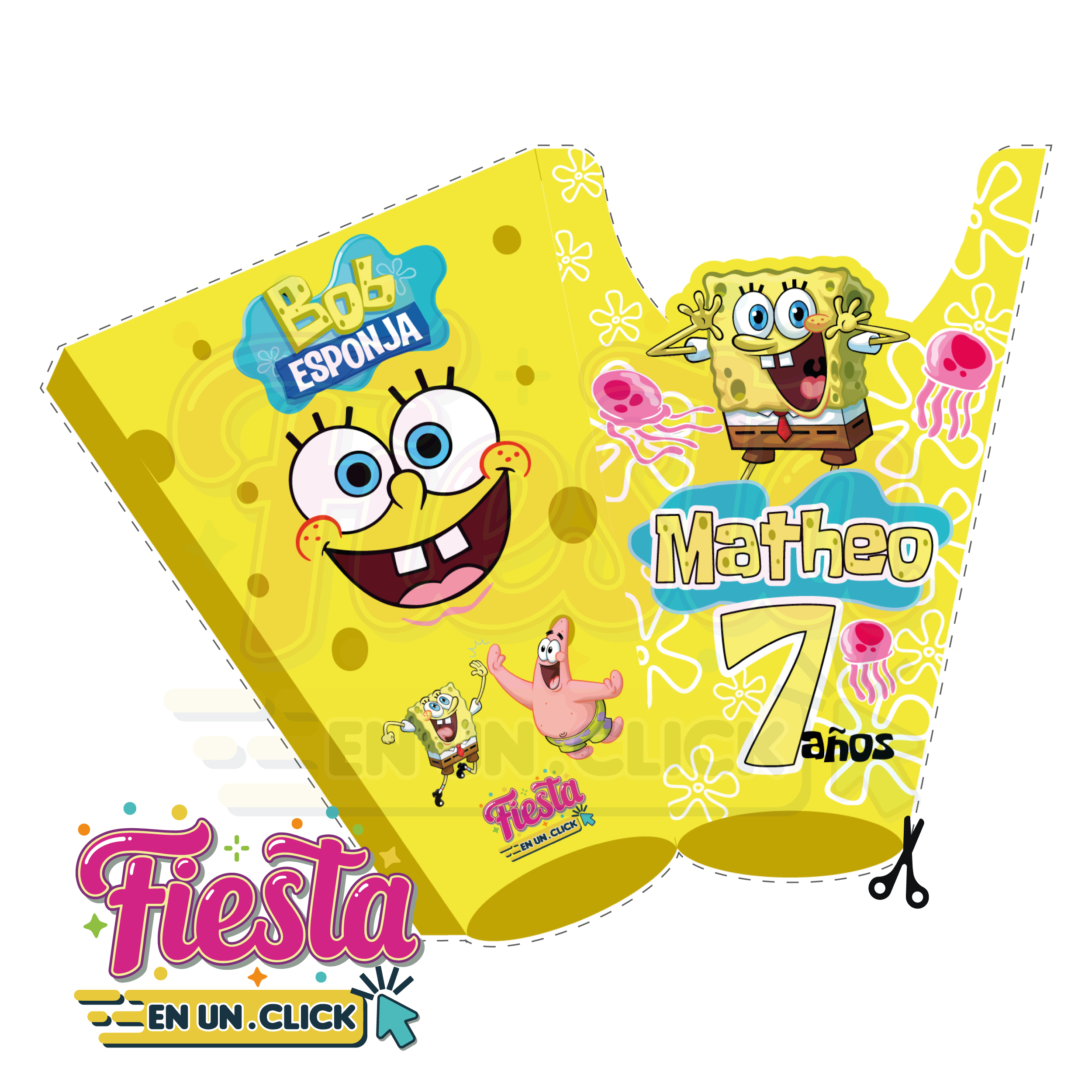 Dulcero Conito Bob Esponja
