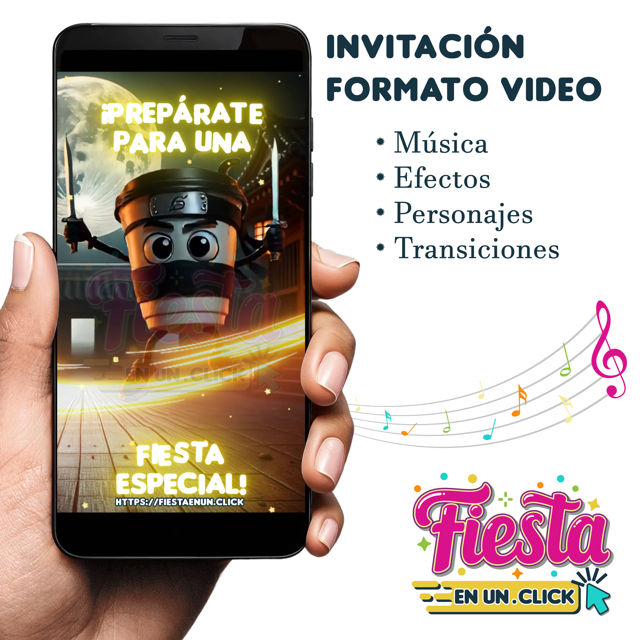 Invitación Video Brainrot Italiano
