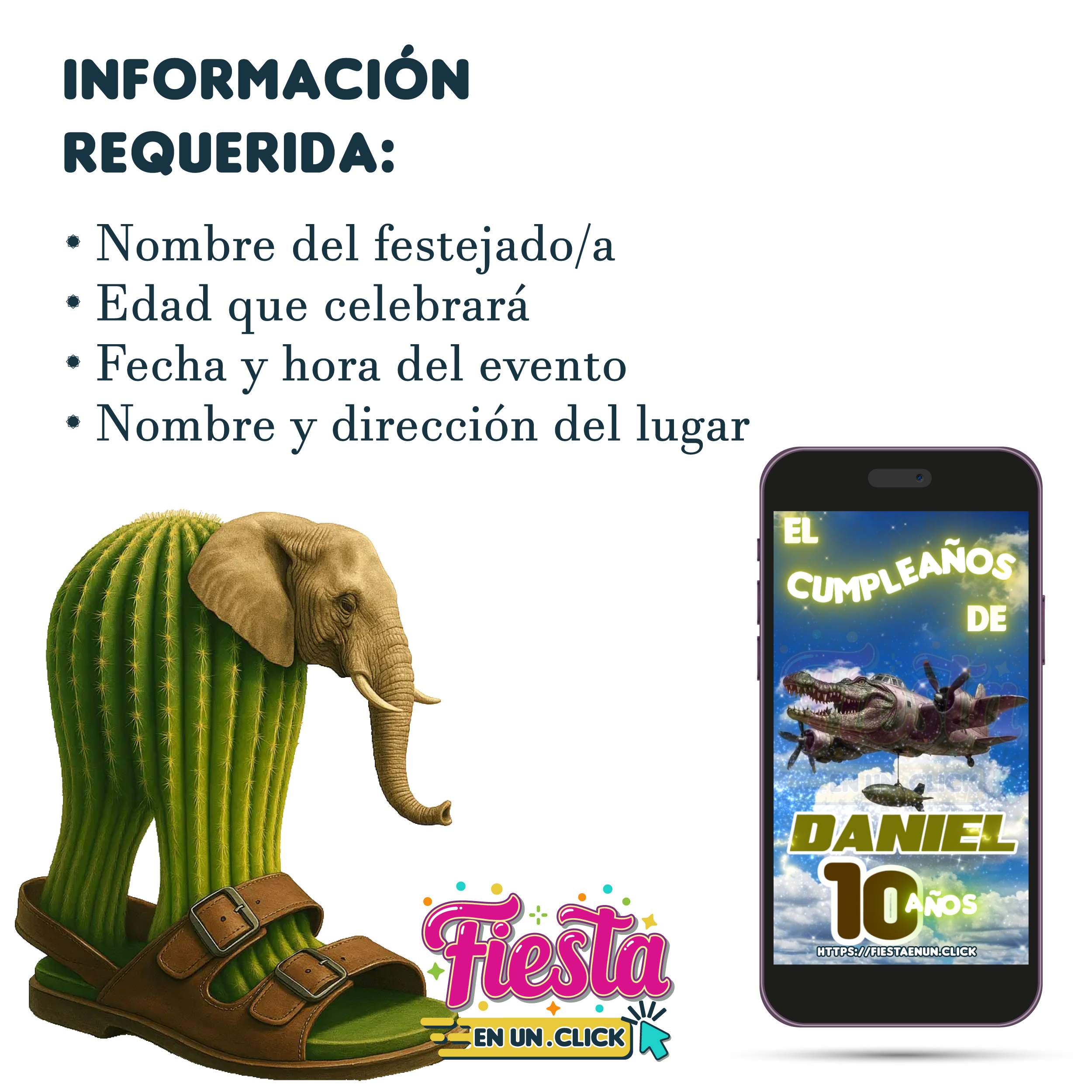 Invitación Video Brainrot Italiano