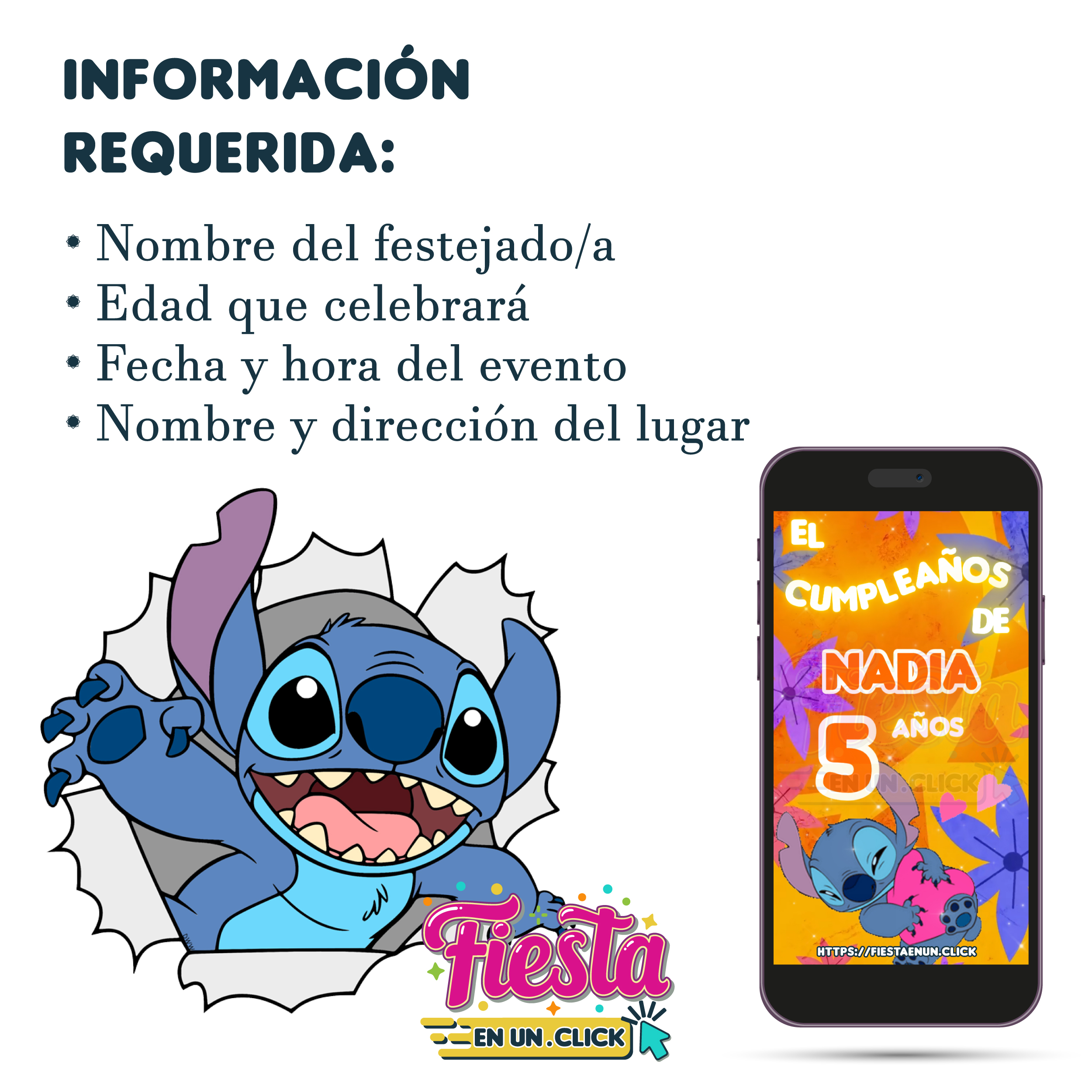 Invitación Video Stitch