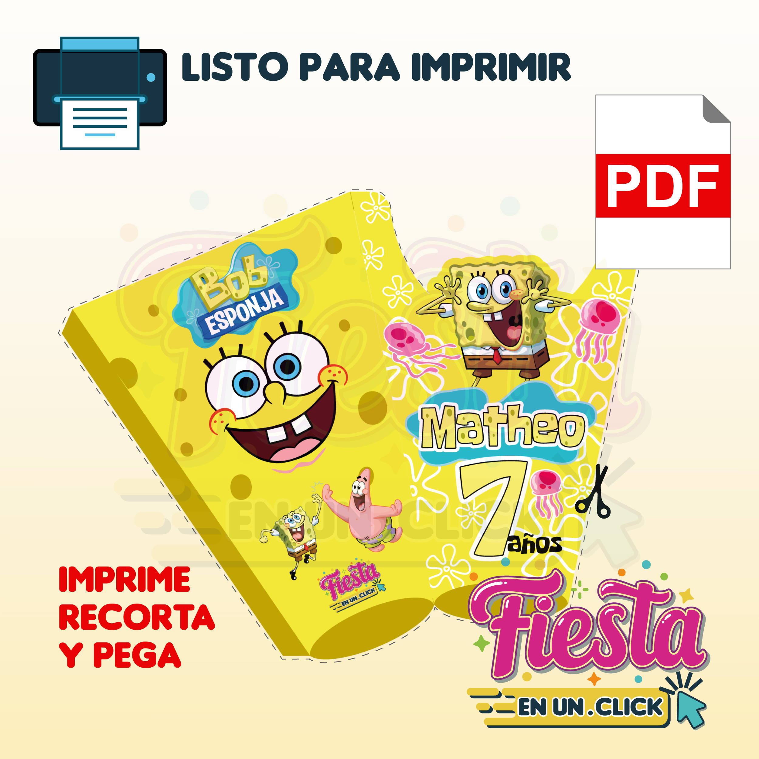 Dulcero Conito Bob Esponja