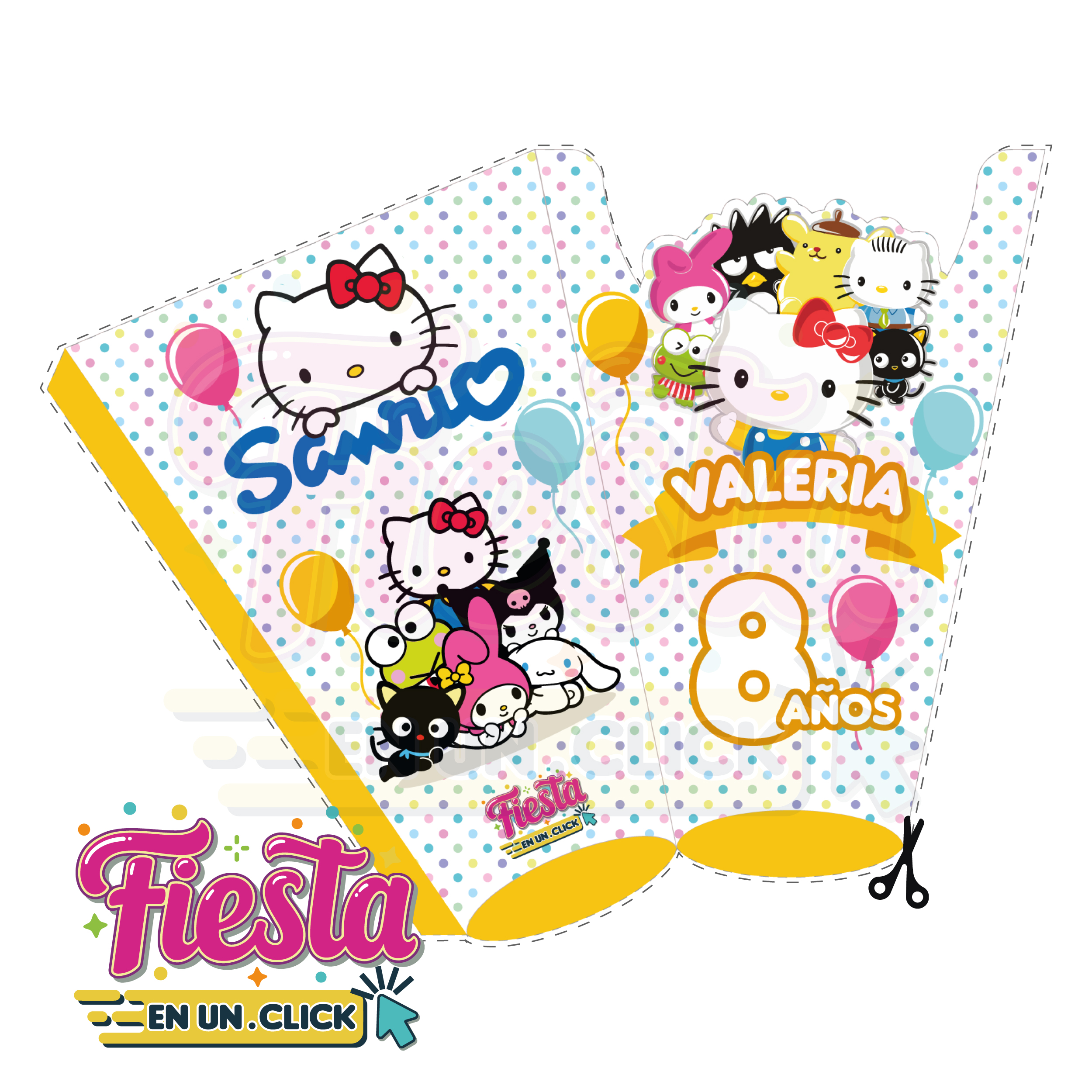 Dulcero Conito Sanrio Hello Kitty