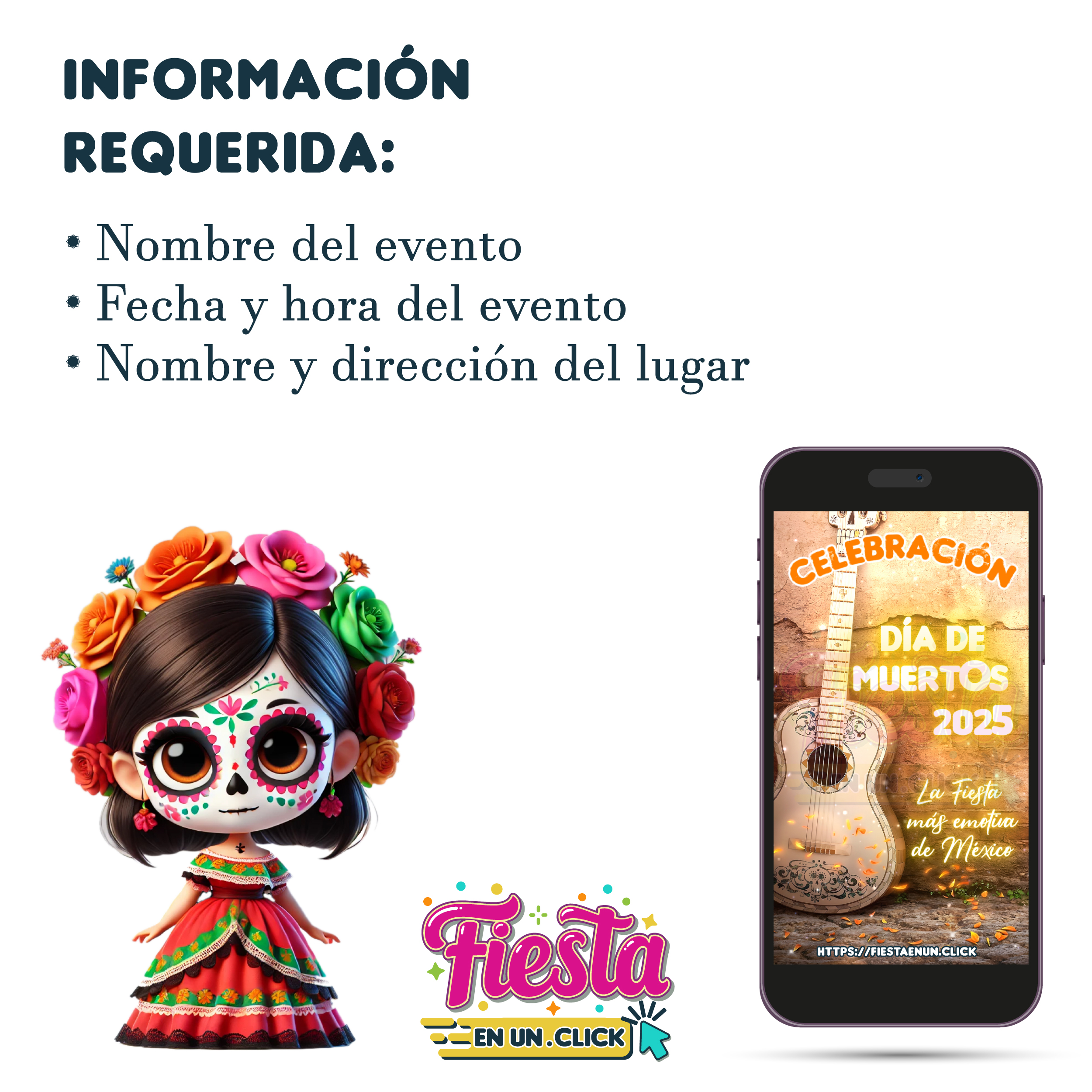 Invitación Video Día de Muertos