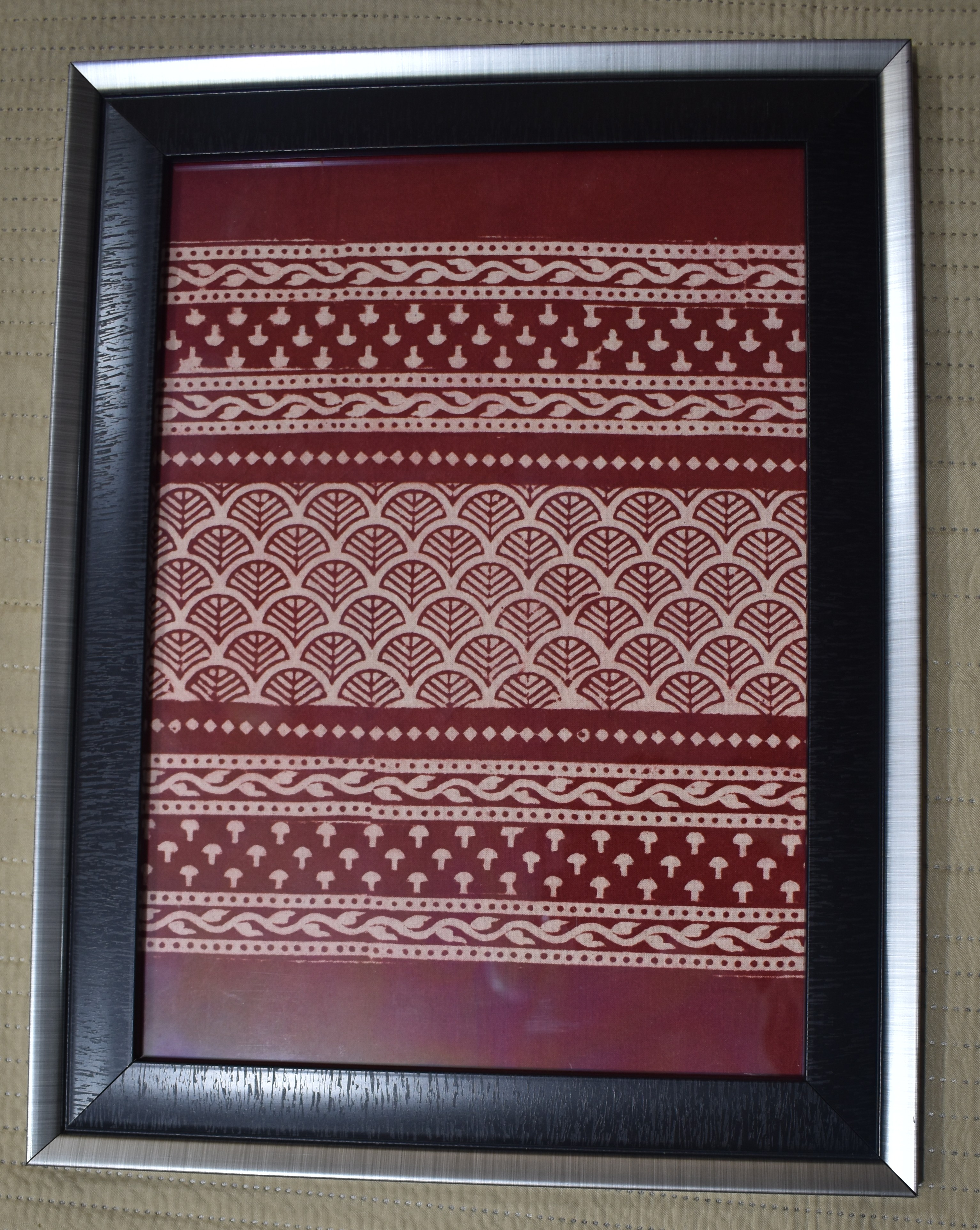 Handcrafted Traditional Art Framed Piece