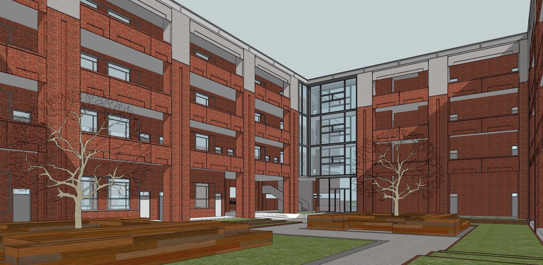 School campus model 28