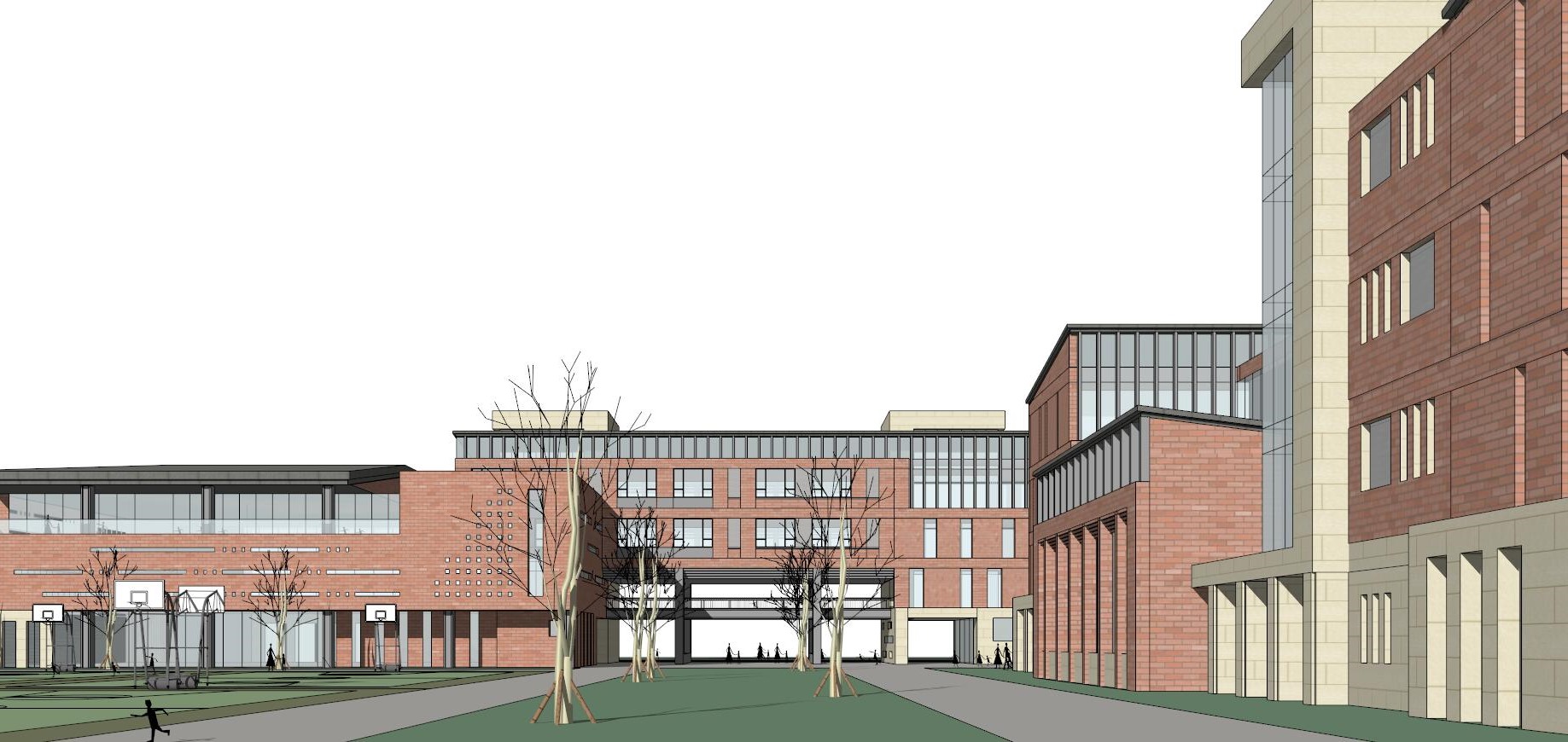 School campus model 110