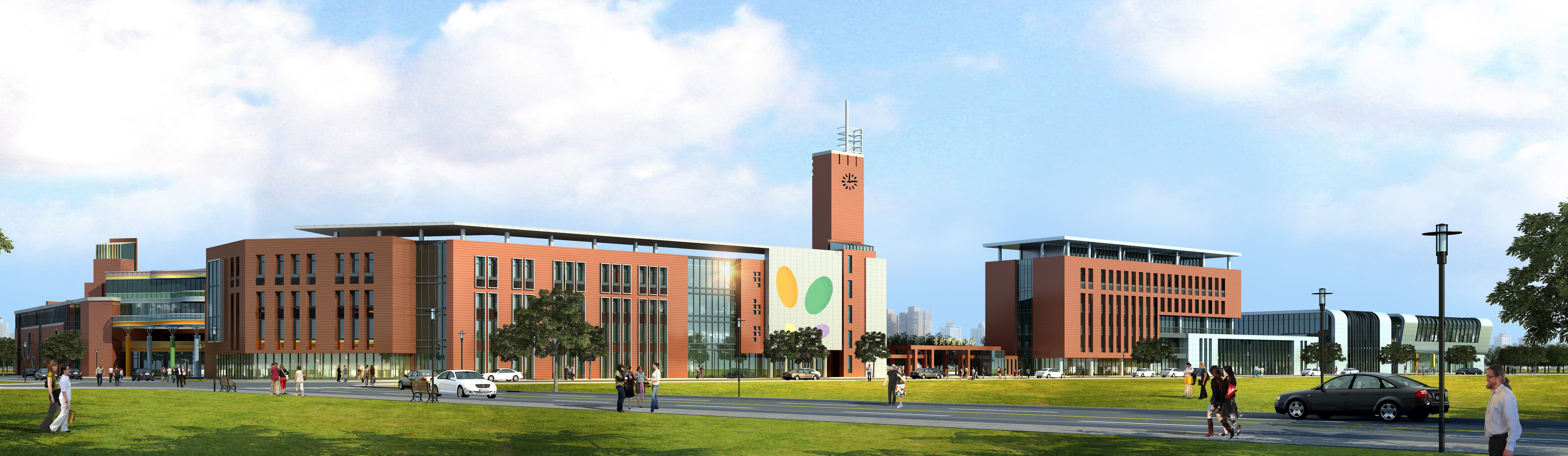School campus model 24