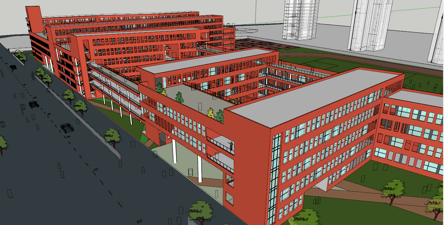 School campus model 25