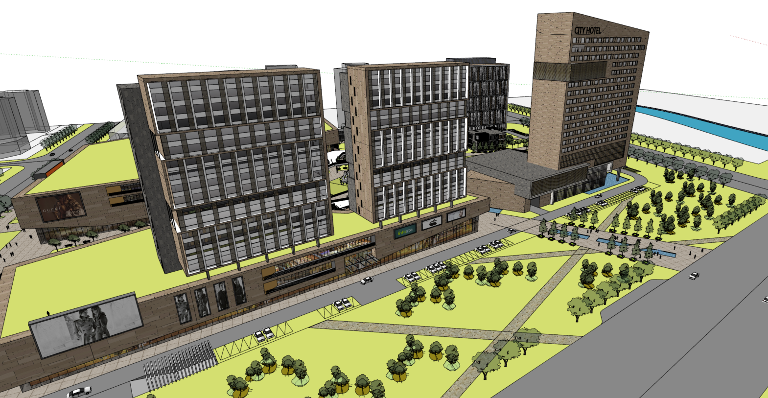 Commercial complex 01