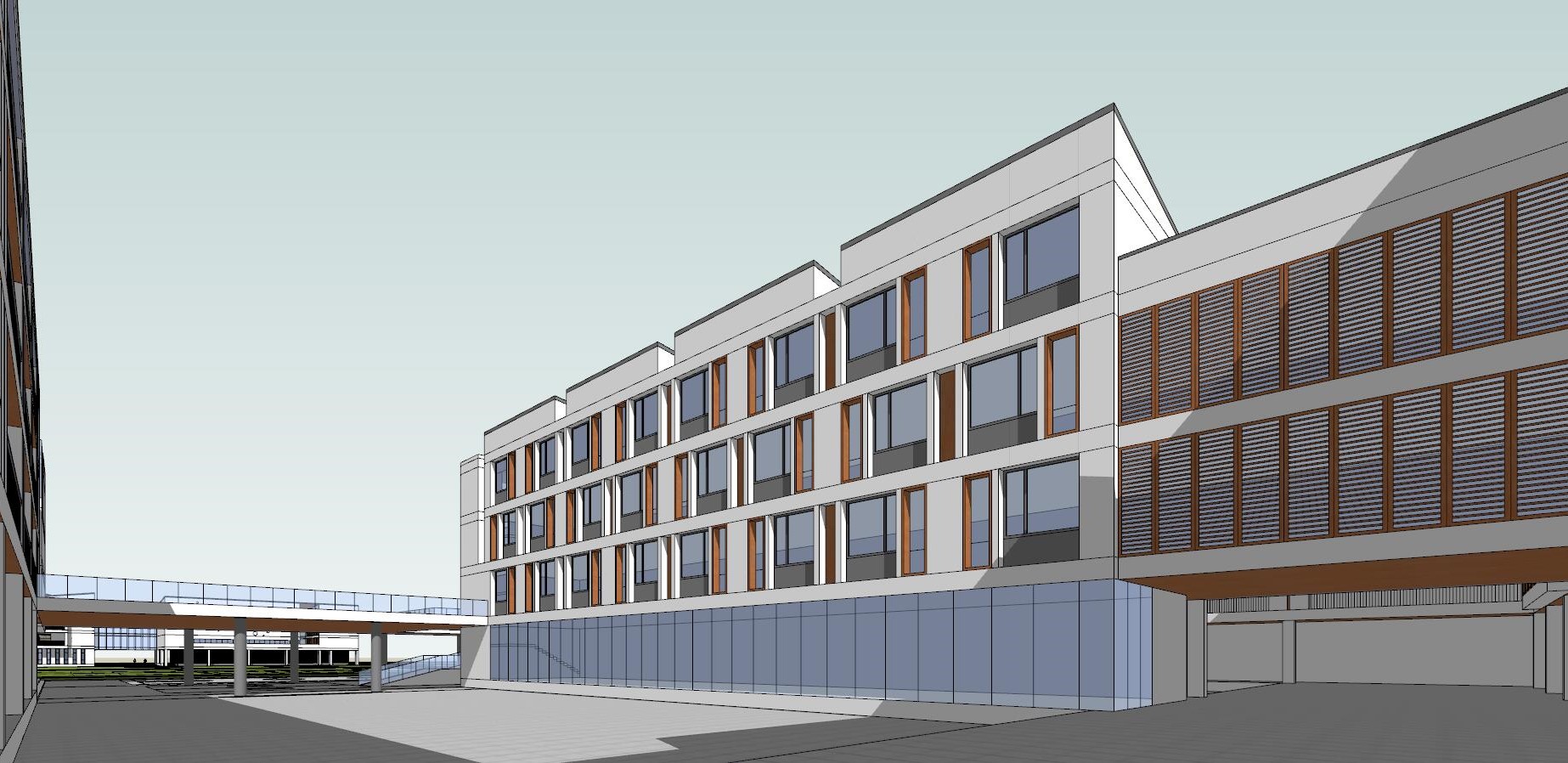 School campus model 02
