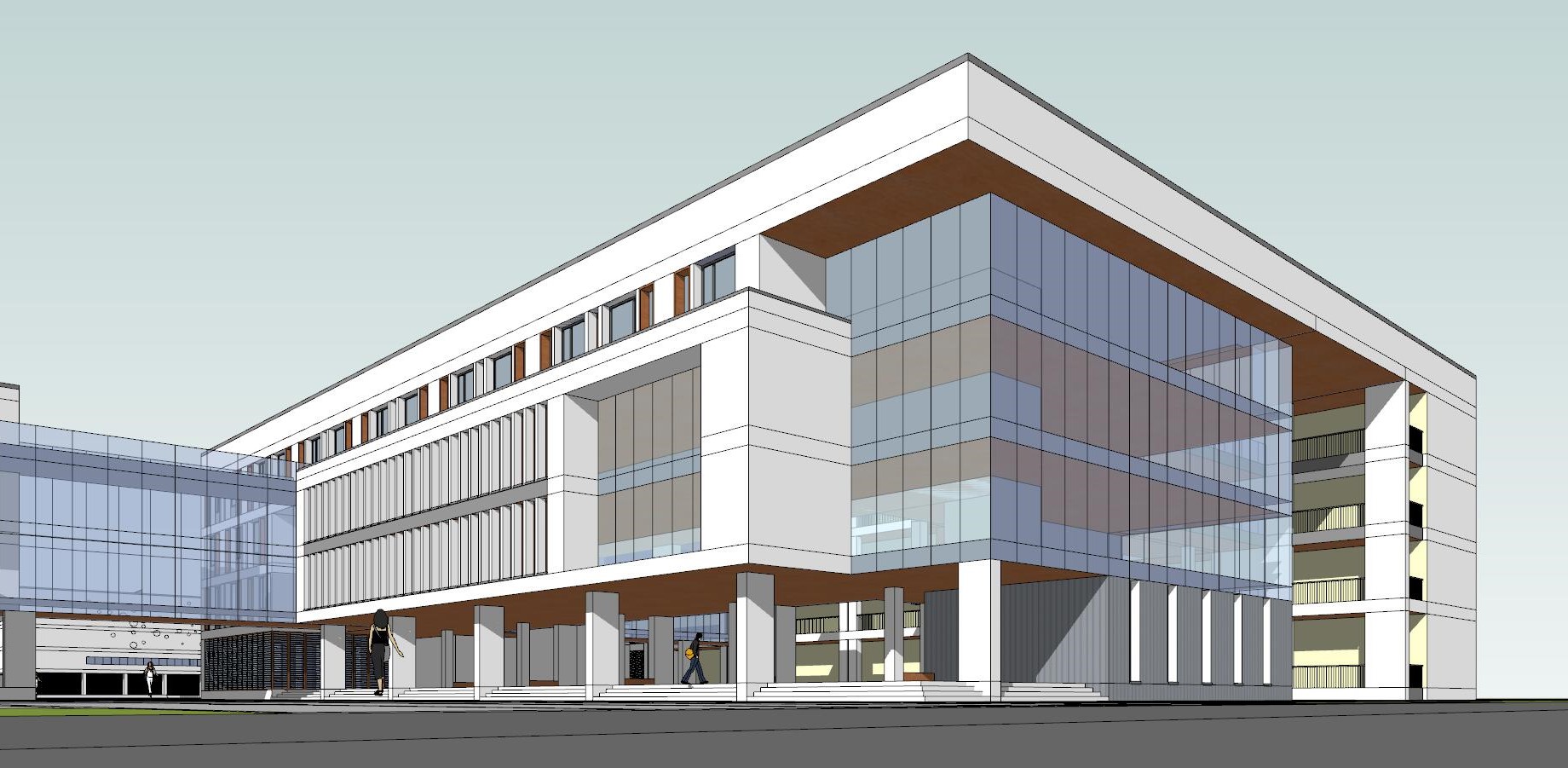 School campus model 02