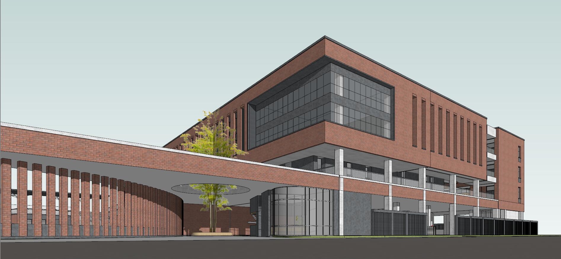 School campus model 119