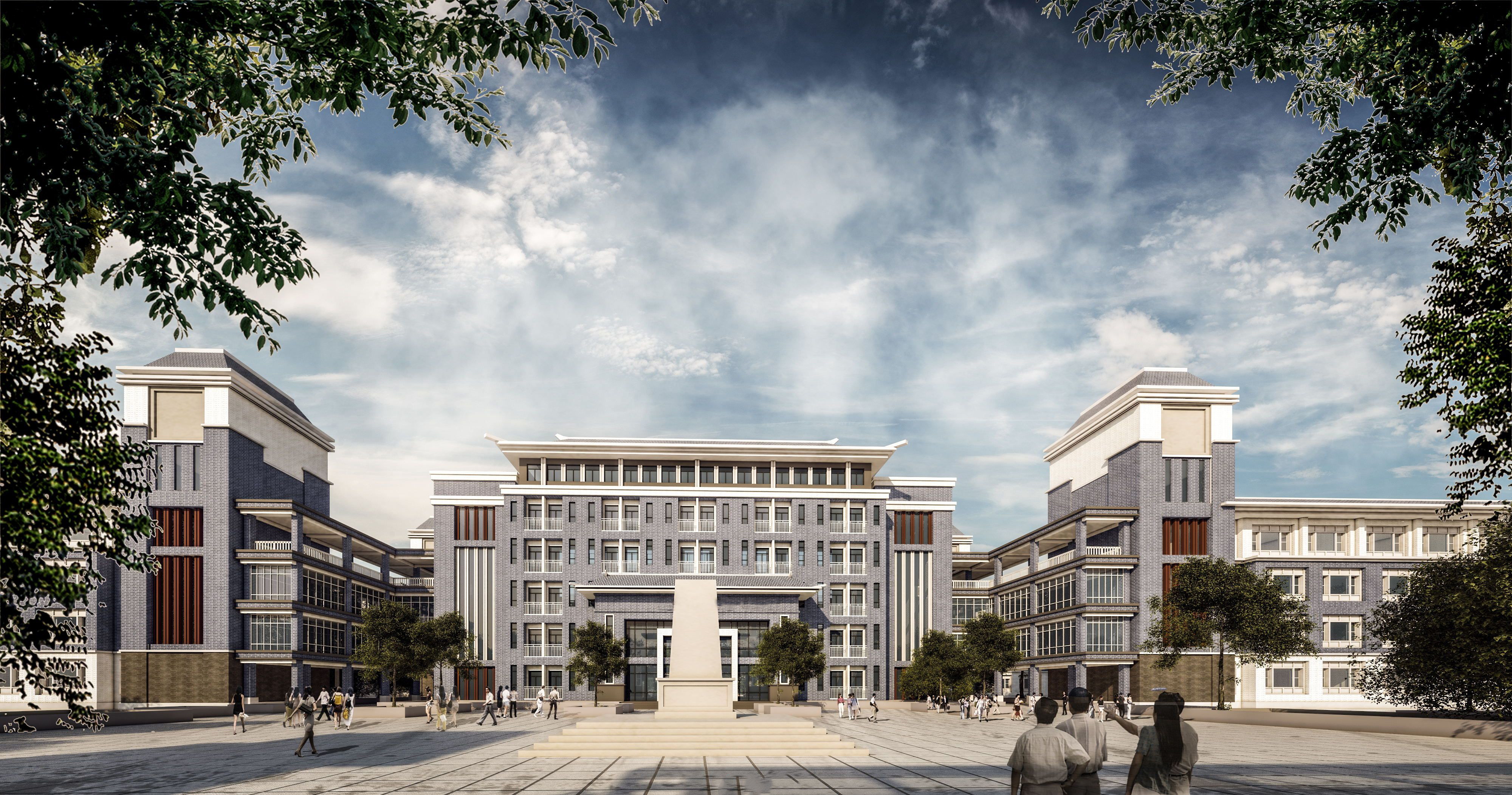 School campus model 55