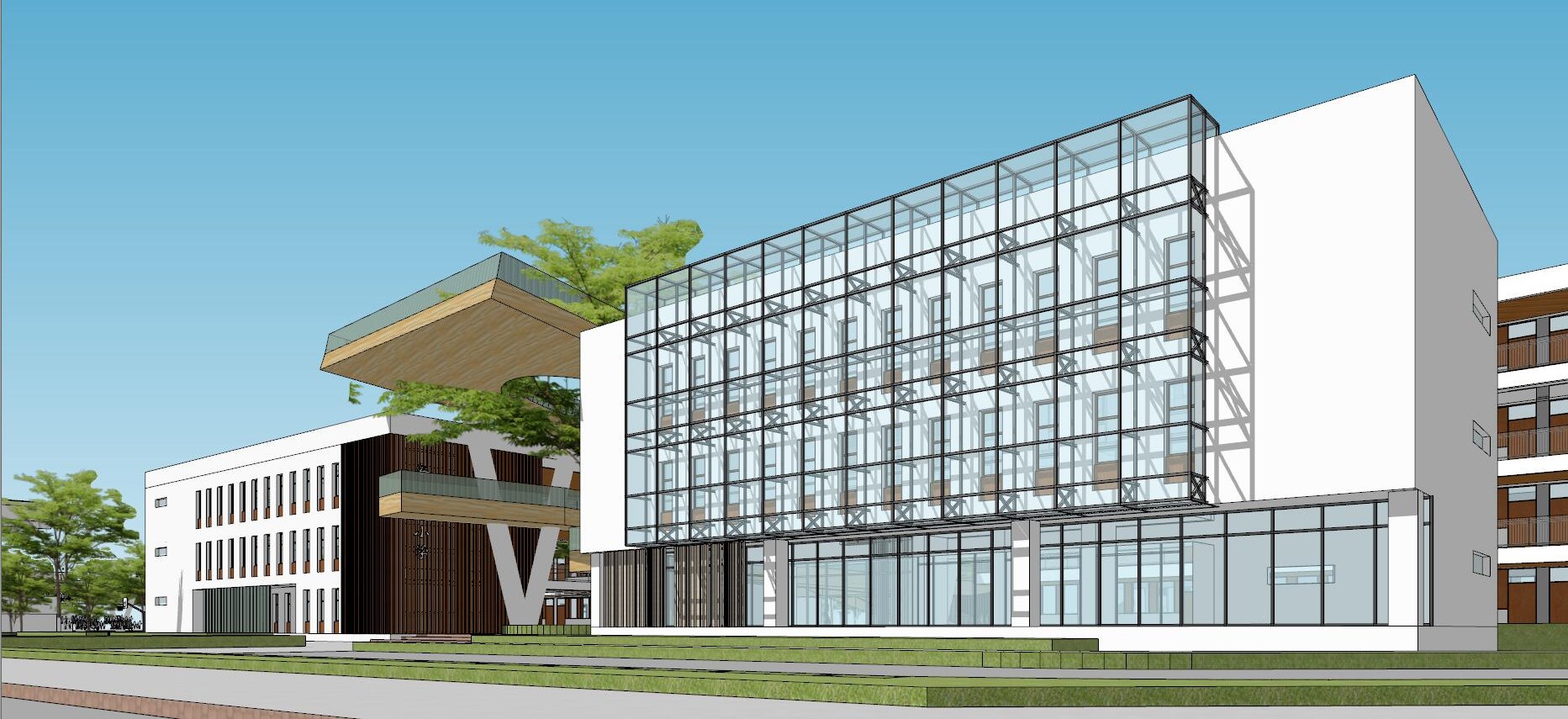 School campus model 114