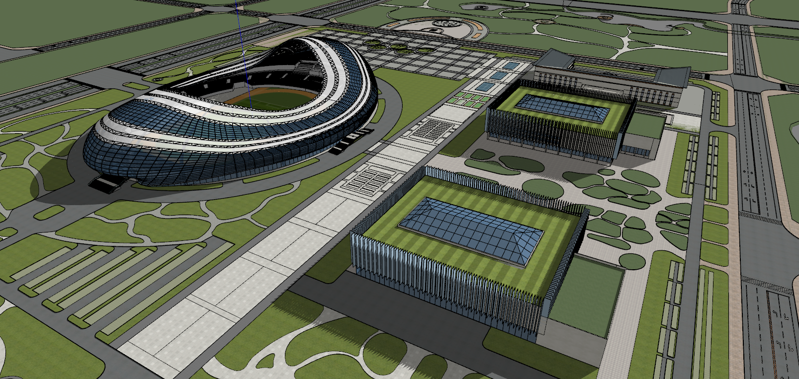 Stadium model 01