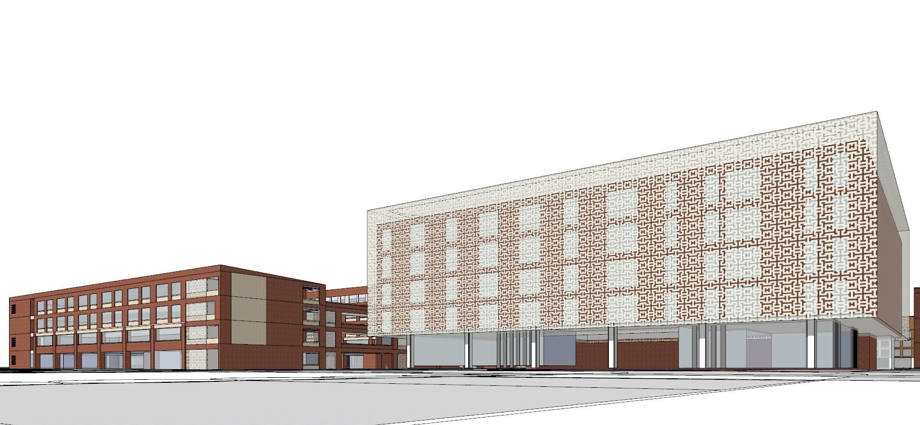 School campus model 09