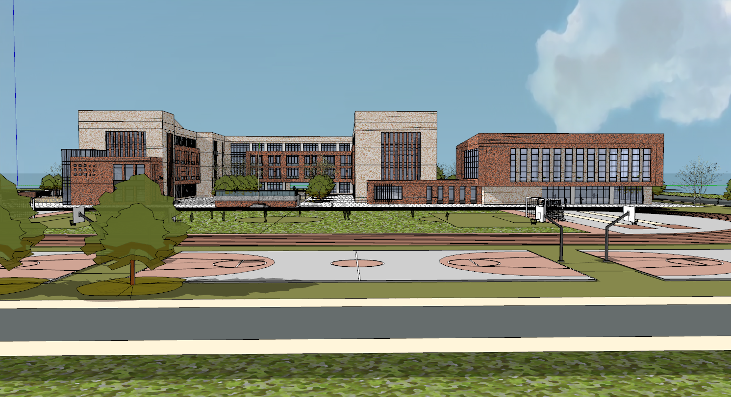 School campus model 96
