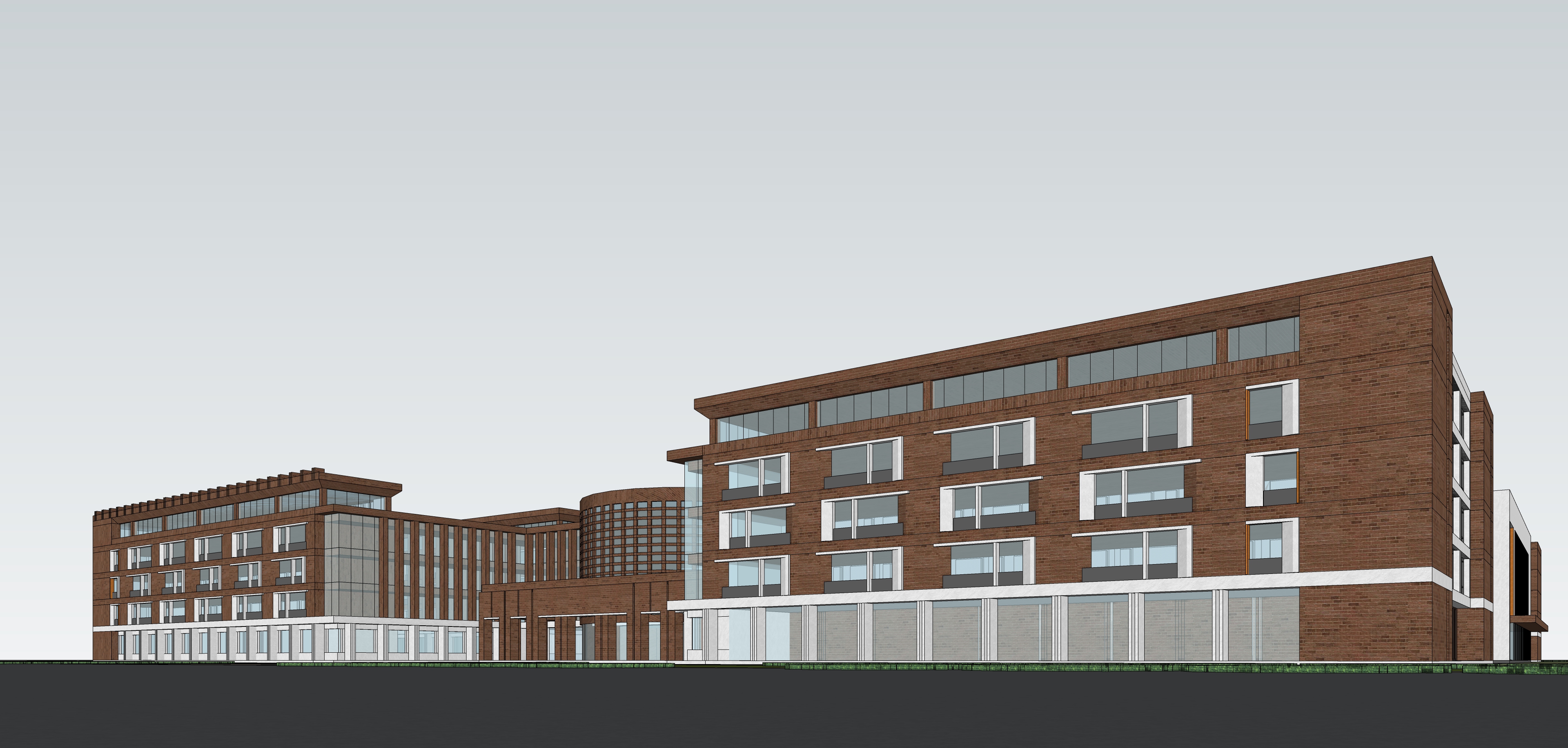 School campus model 14