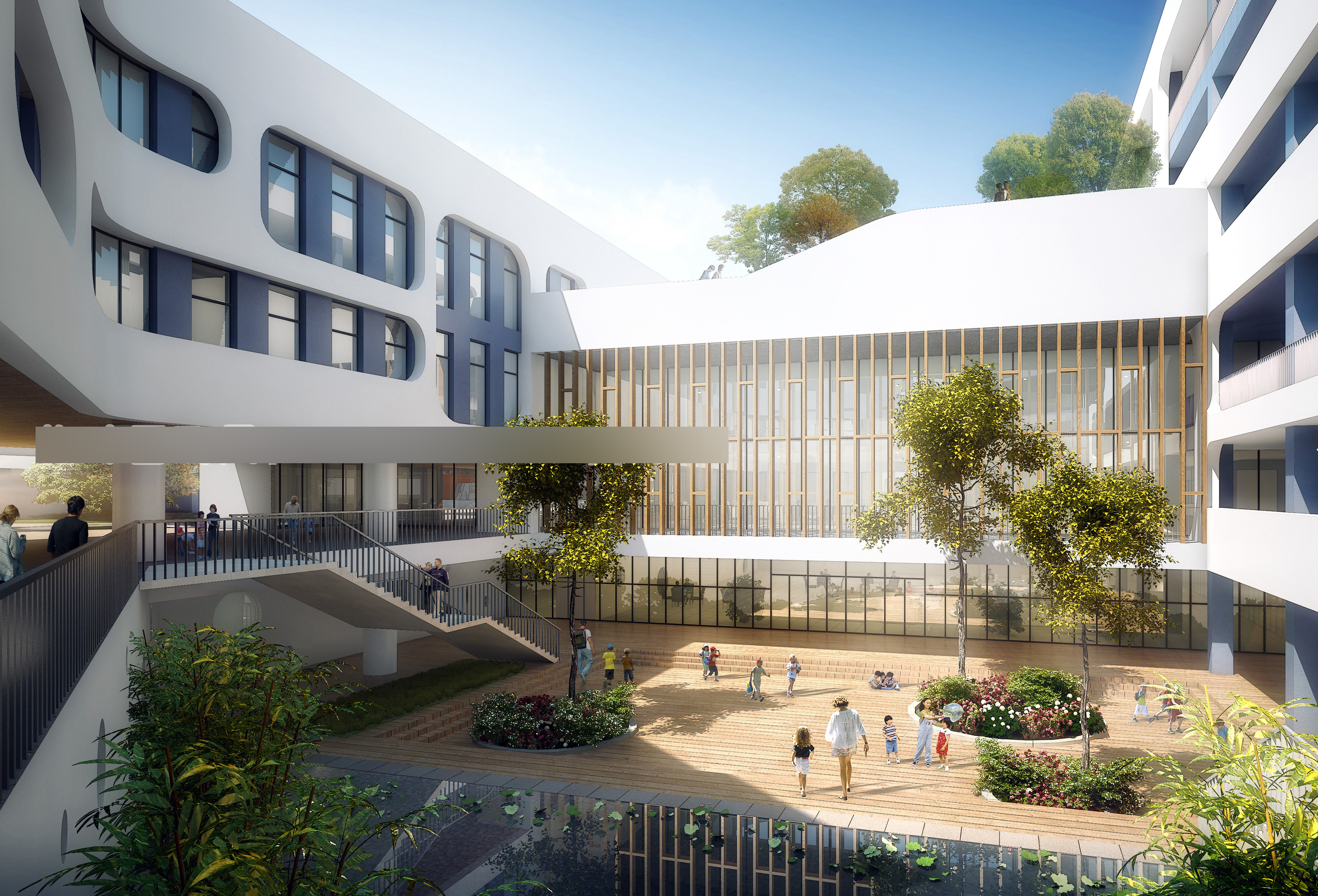 School Campus model 11