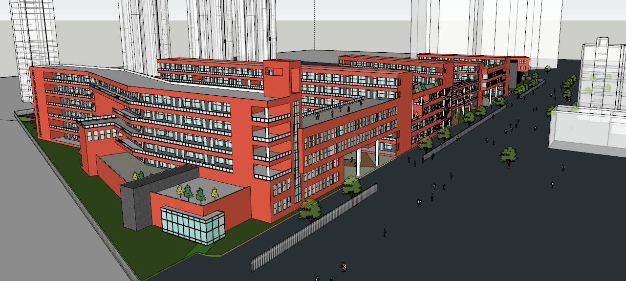School campus model 25