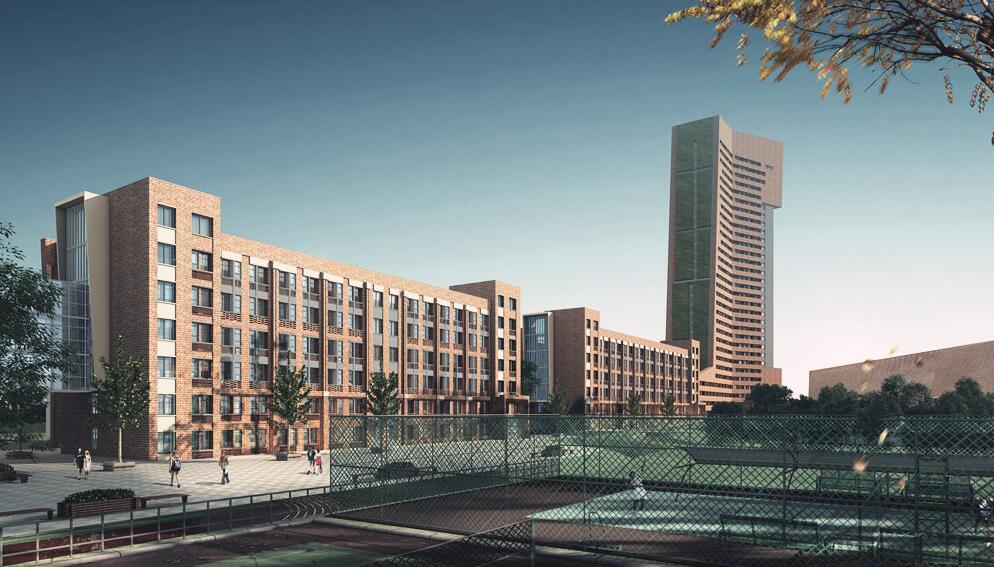 School Campus model 17