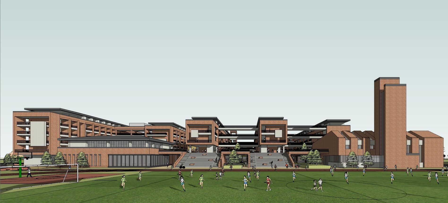 School campus model 59