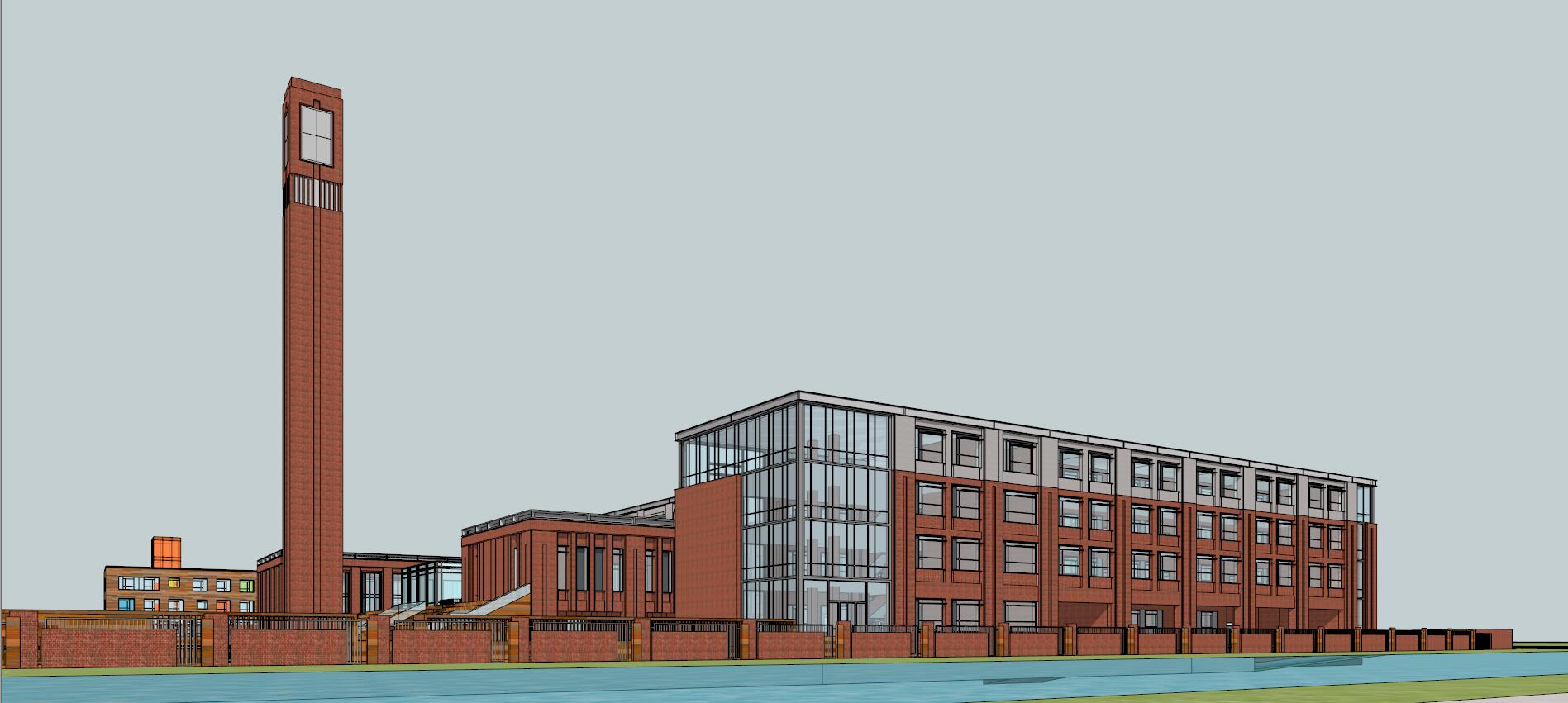 School campus model 28