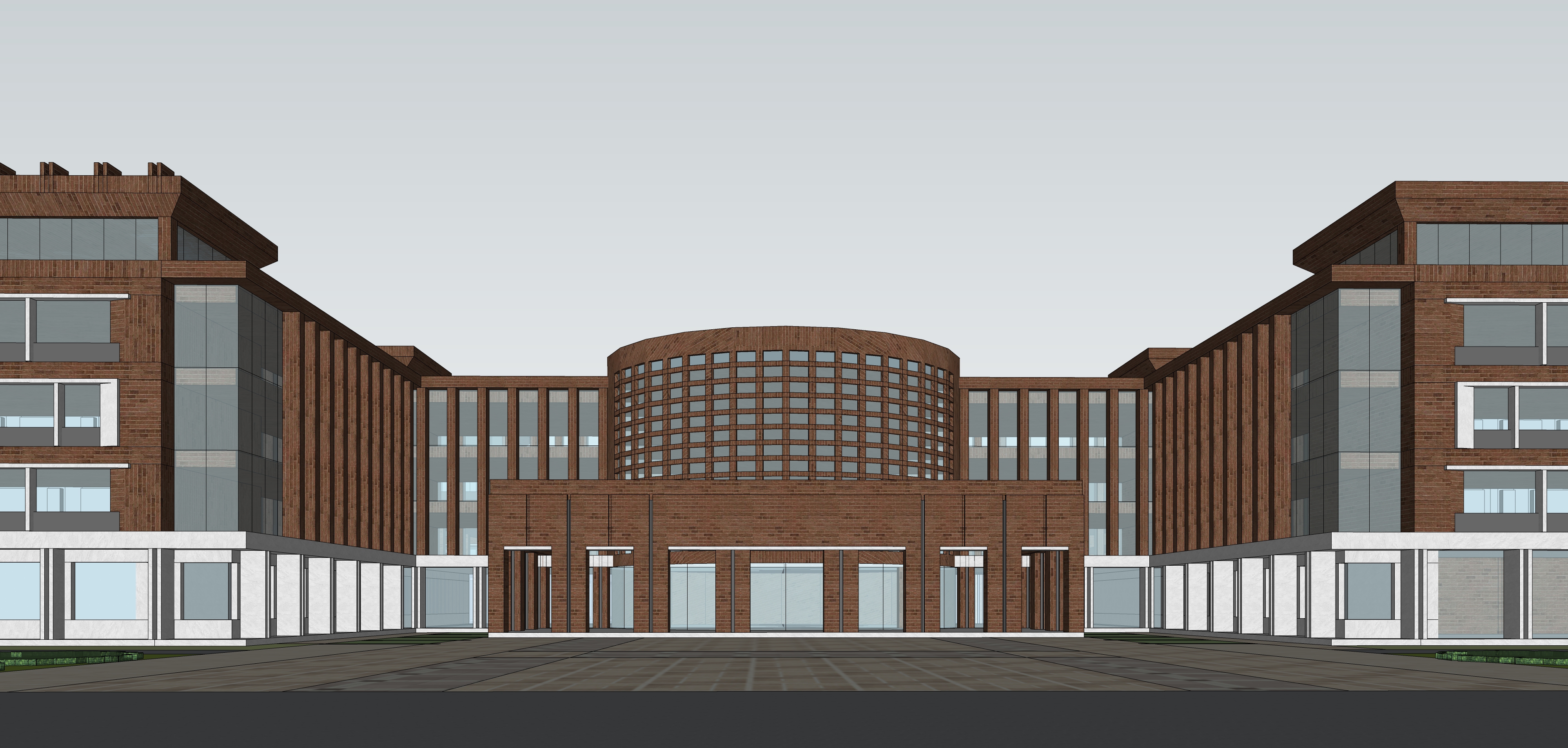 School campus model 14
