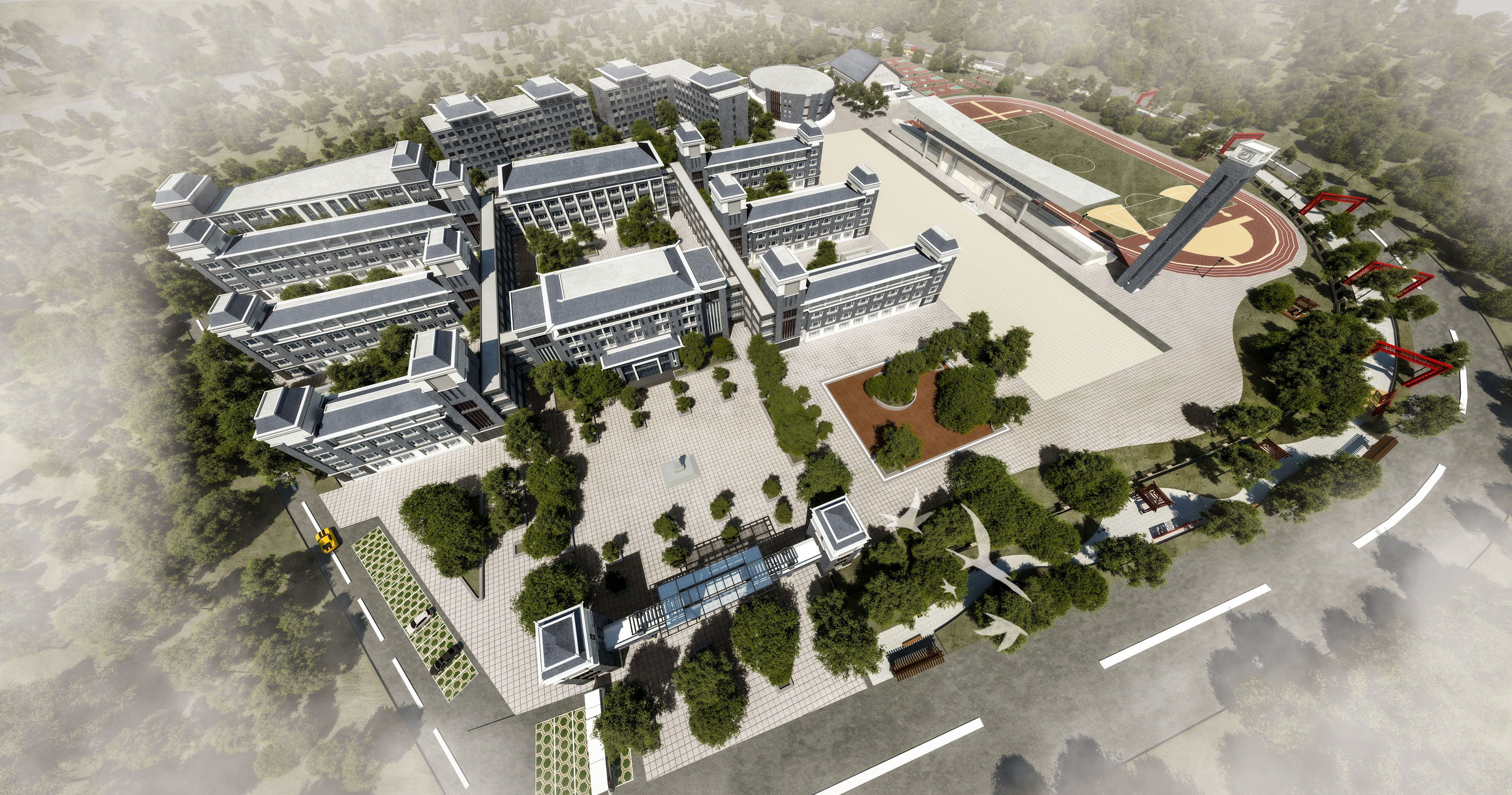 School campus model 55