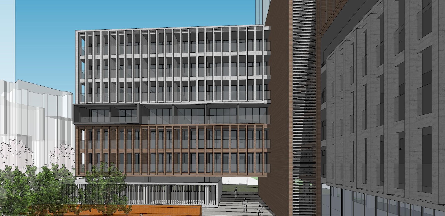 School campus model 05