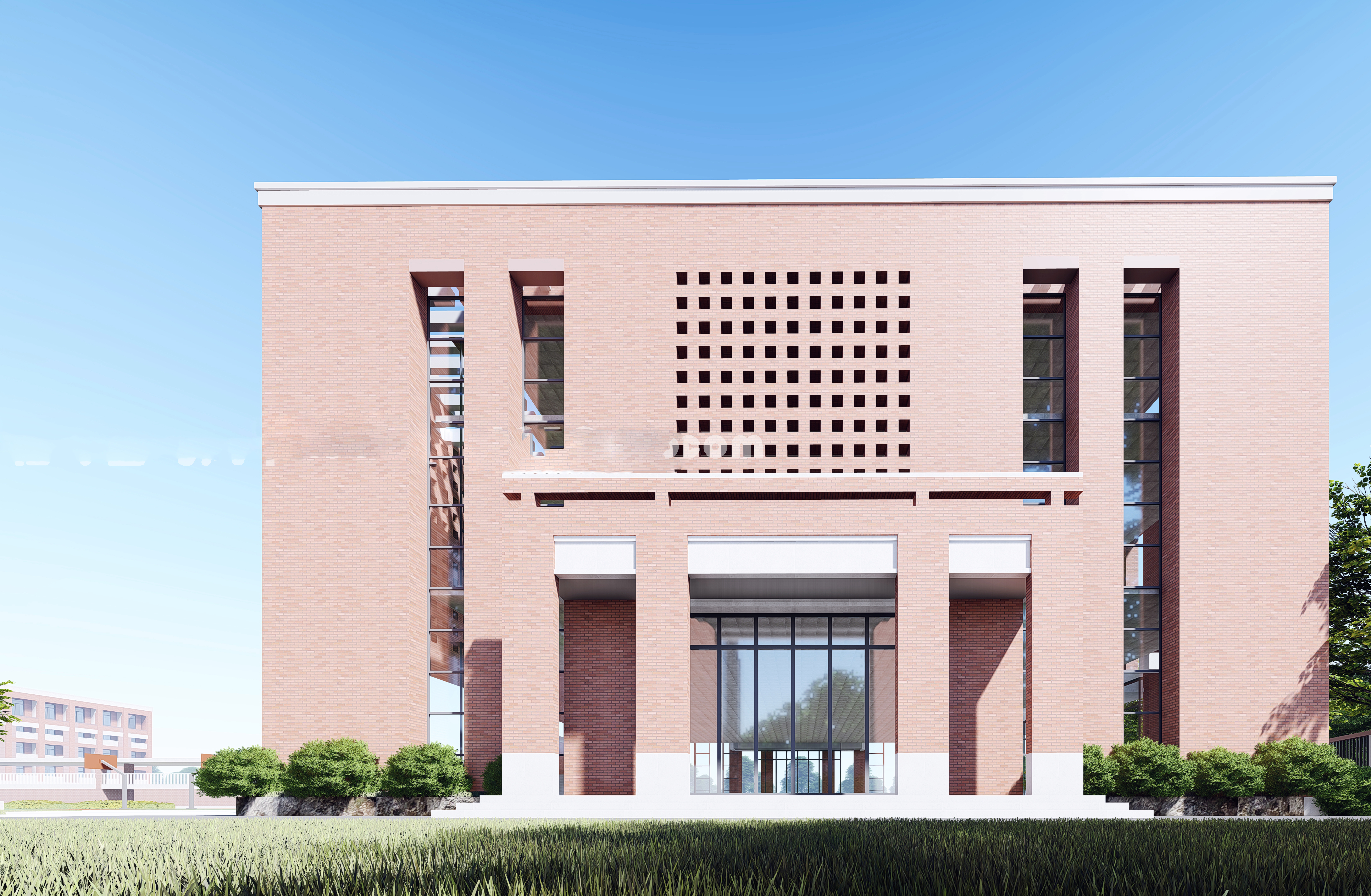 School campus model 105