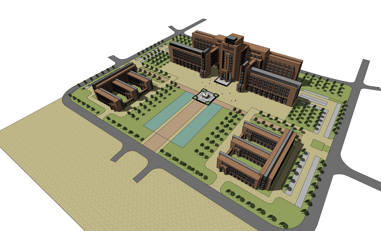 School campus model 36