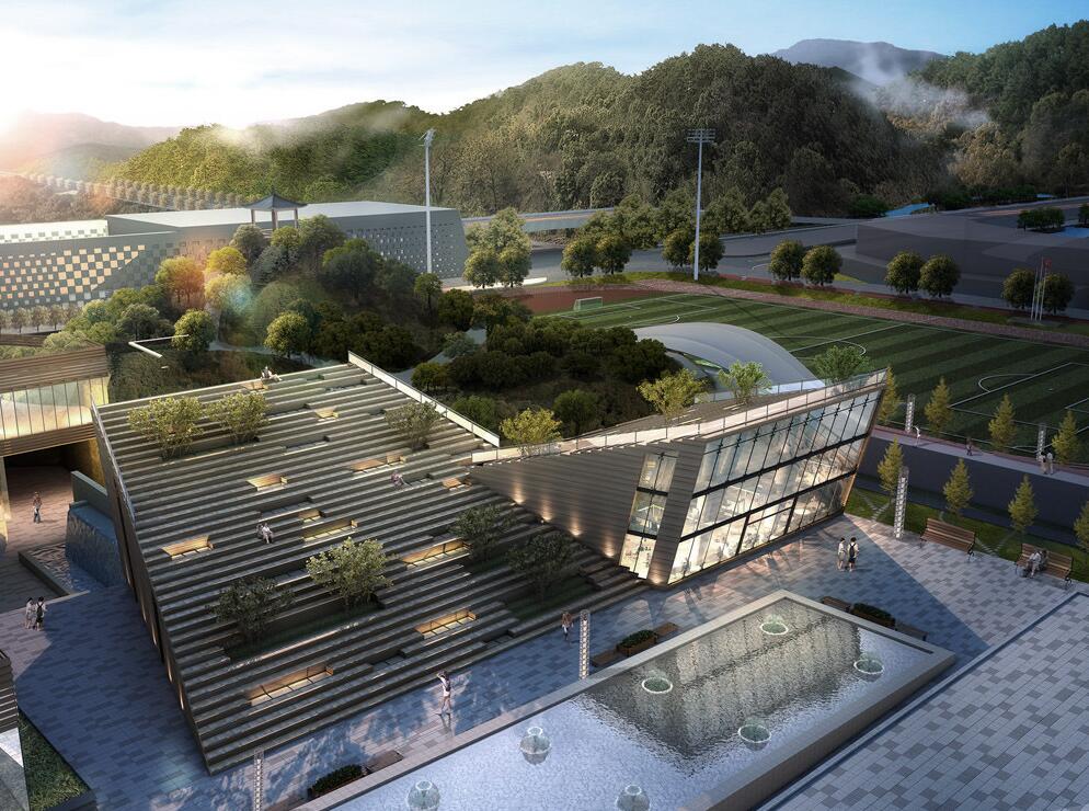 School Campus model 17