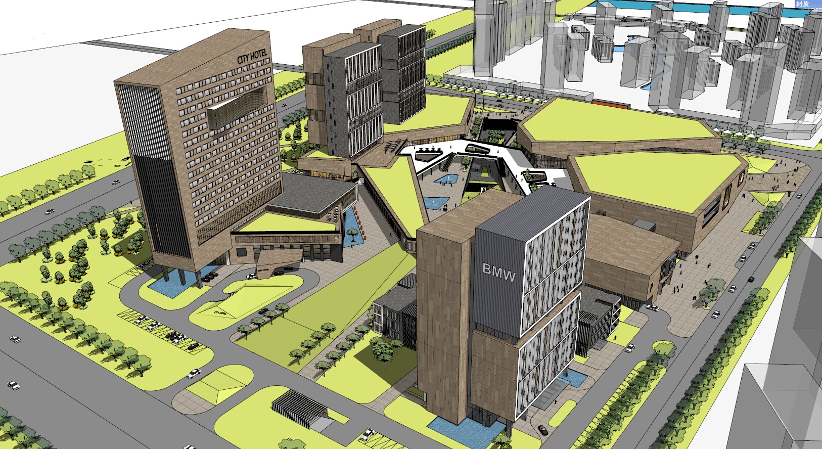 Commercial complex 01