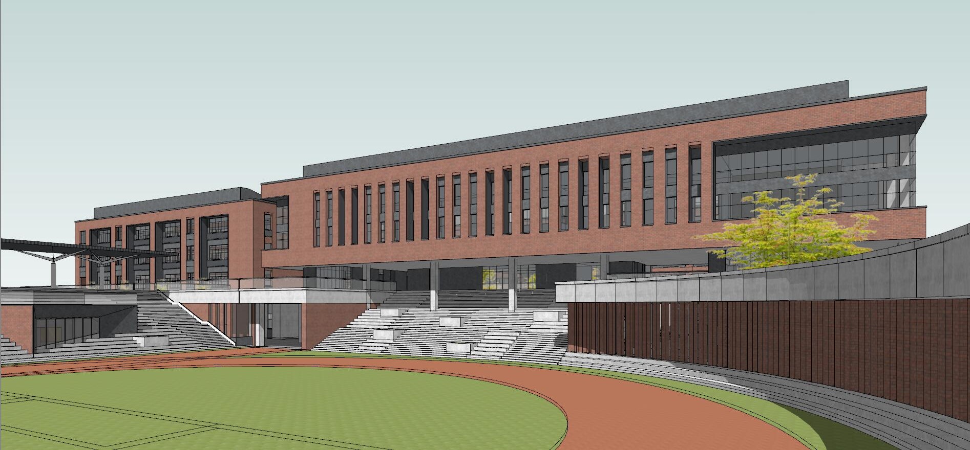 School campus model 119