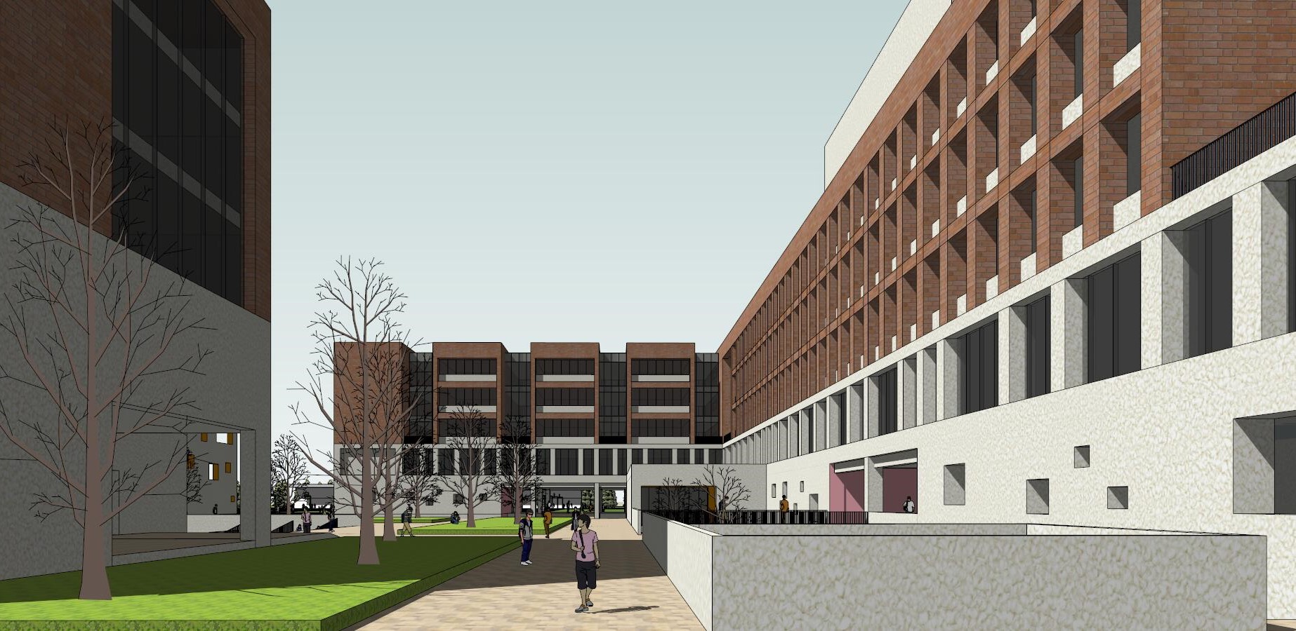 School campus model 30