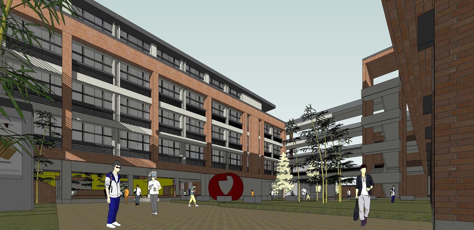 School campus model 59