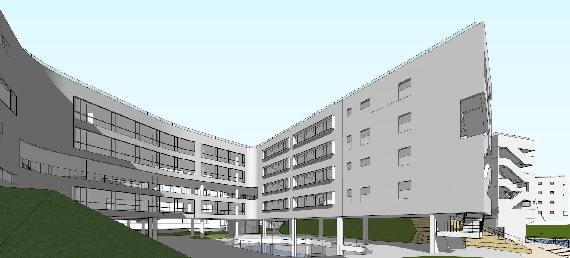 School campus model 34