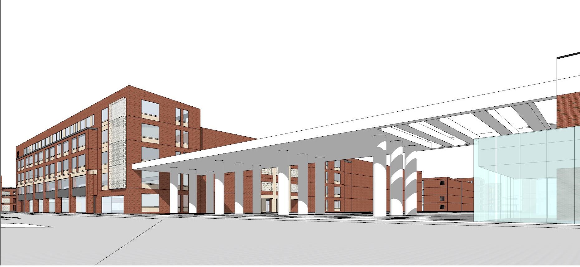 School campus model 09