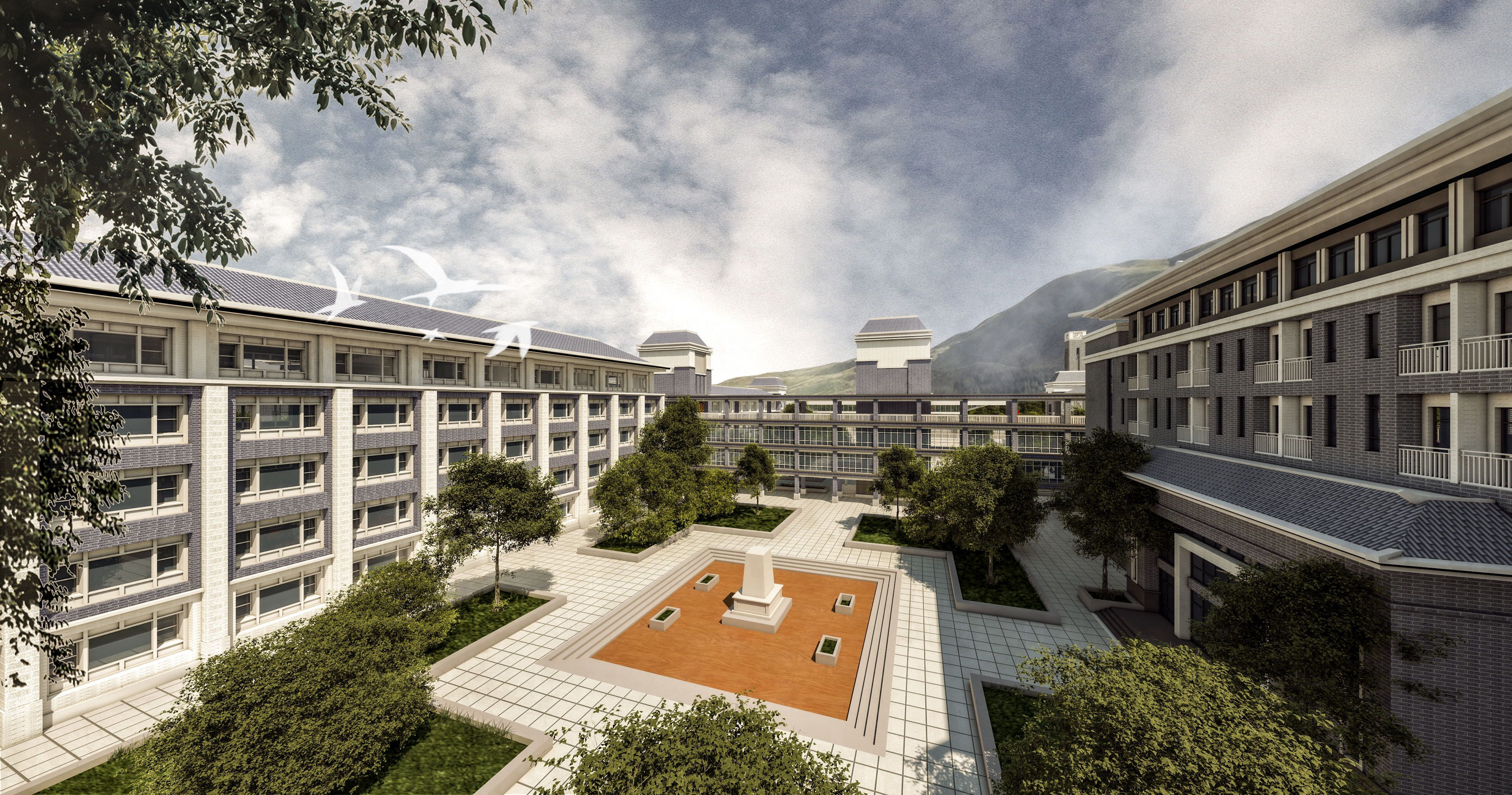 School campus model 55