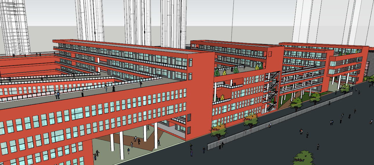 School campus model 25
