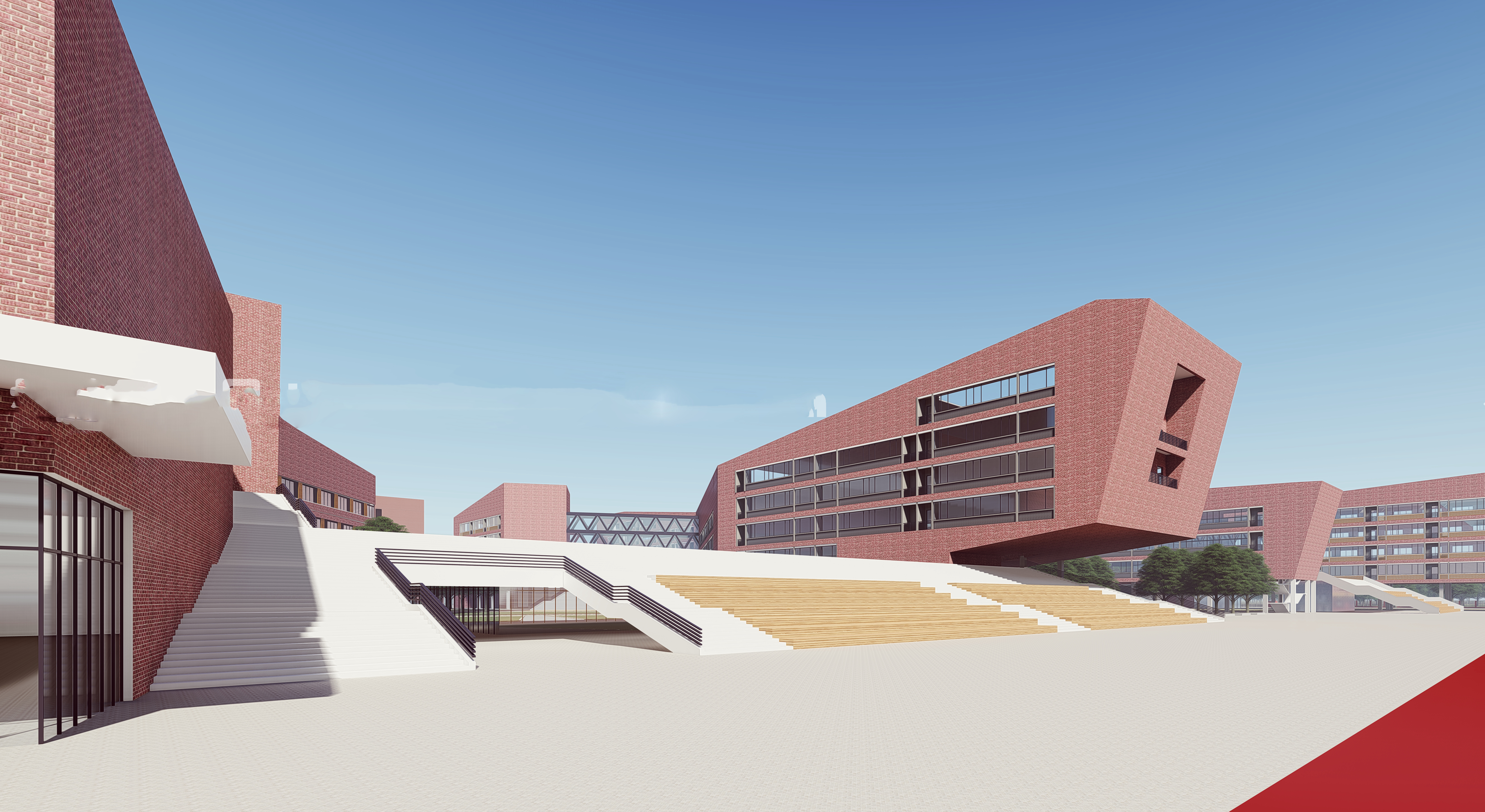 School campus model 03